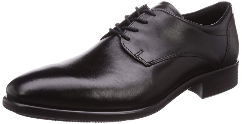 ECCO Men's CITYTRAY Plain Toe Oxford Dress Shoe Black - Image 1